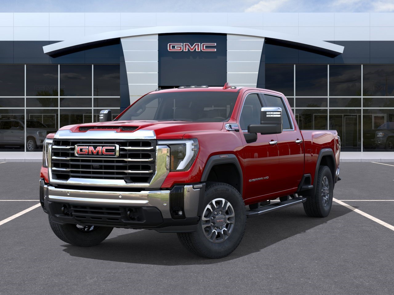 New 2026 Volcanic Red Tintcoat GMC SLT image 6