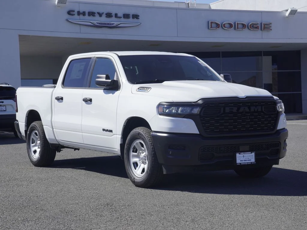 New 2026 Bright White Clear-Coat Exterior Paint RAM Tradesman image 1