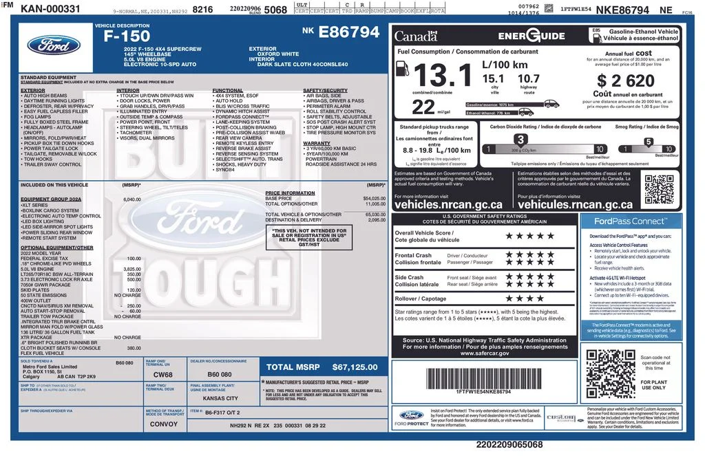 Certified Used 2022  Ford XLT image 3