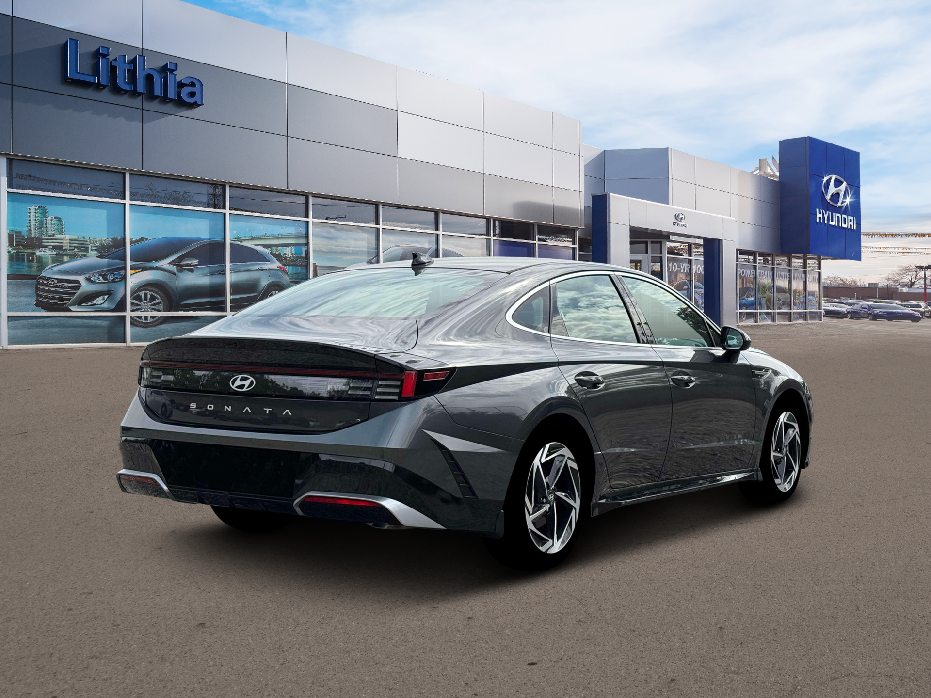 New 2026 Portofino Gray Hyundai SEL Sport image 7