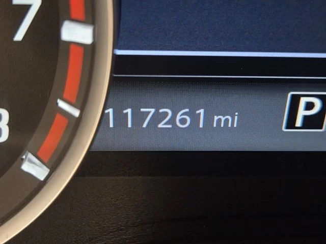 Used 2021 Red Nissan Platinum Reserve image 30