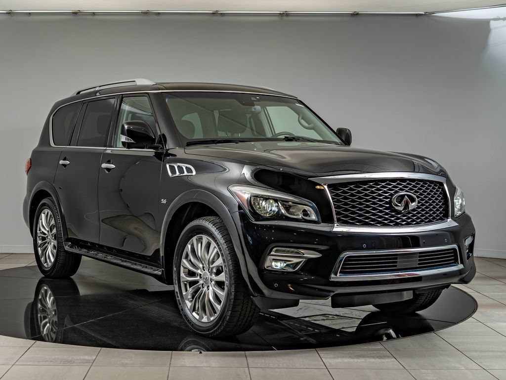 Used 2017 Black Obsidian INFINITI  image 3