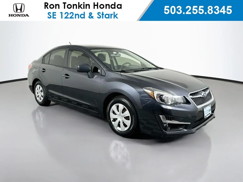 Used 2015 Dark Gray Metallic Subaru 2.0i image 1