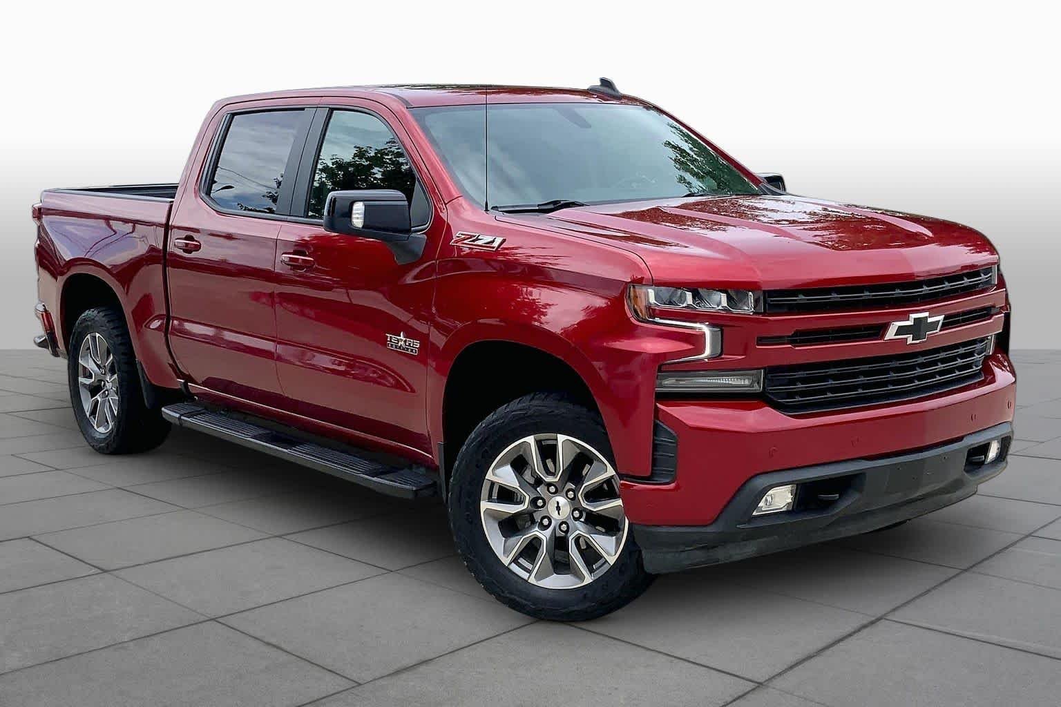 Used 2021 Cherry Red Tintcoat Chevrolet RST image 3