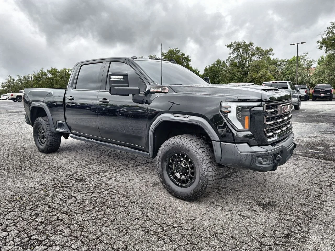 Used 2024 Onyx Black GMC AT4X image 2