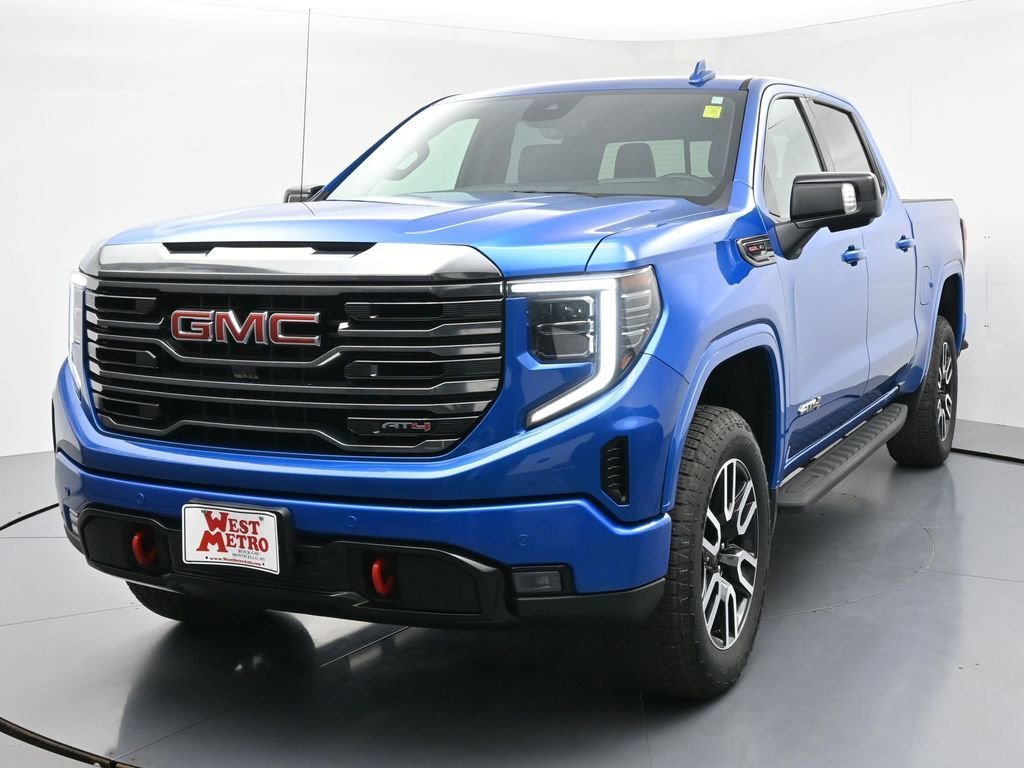 Used 2023 GMC Sierra 1500 AT4 with VIN 1GTUUEEL2PZ119468 for sale in Monticello, Minnesota