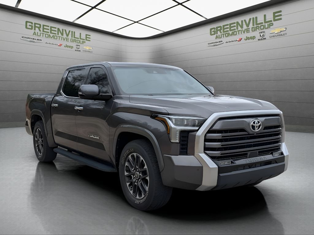 Used 2022 Magnetic Gray Metallic Toyota Limited CrewMax 5.5