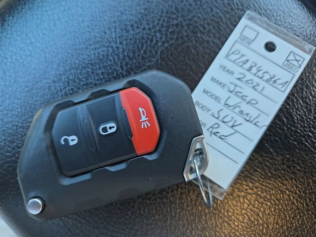 Used 2021 Red Jeep Unlimited Sport S image 16