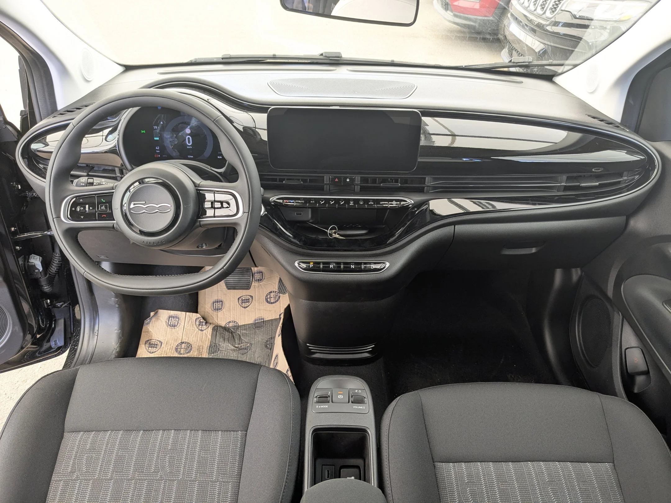 New 2026 Black FIAT Pop - - FWD - 42kWh Electric - Heated Seats - Lane Keep Assist - Rear Camera & More! image 23