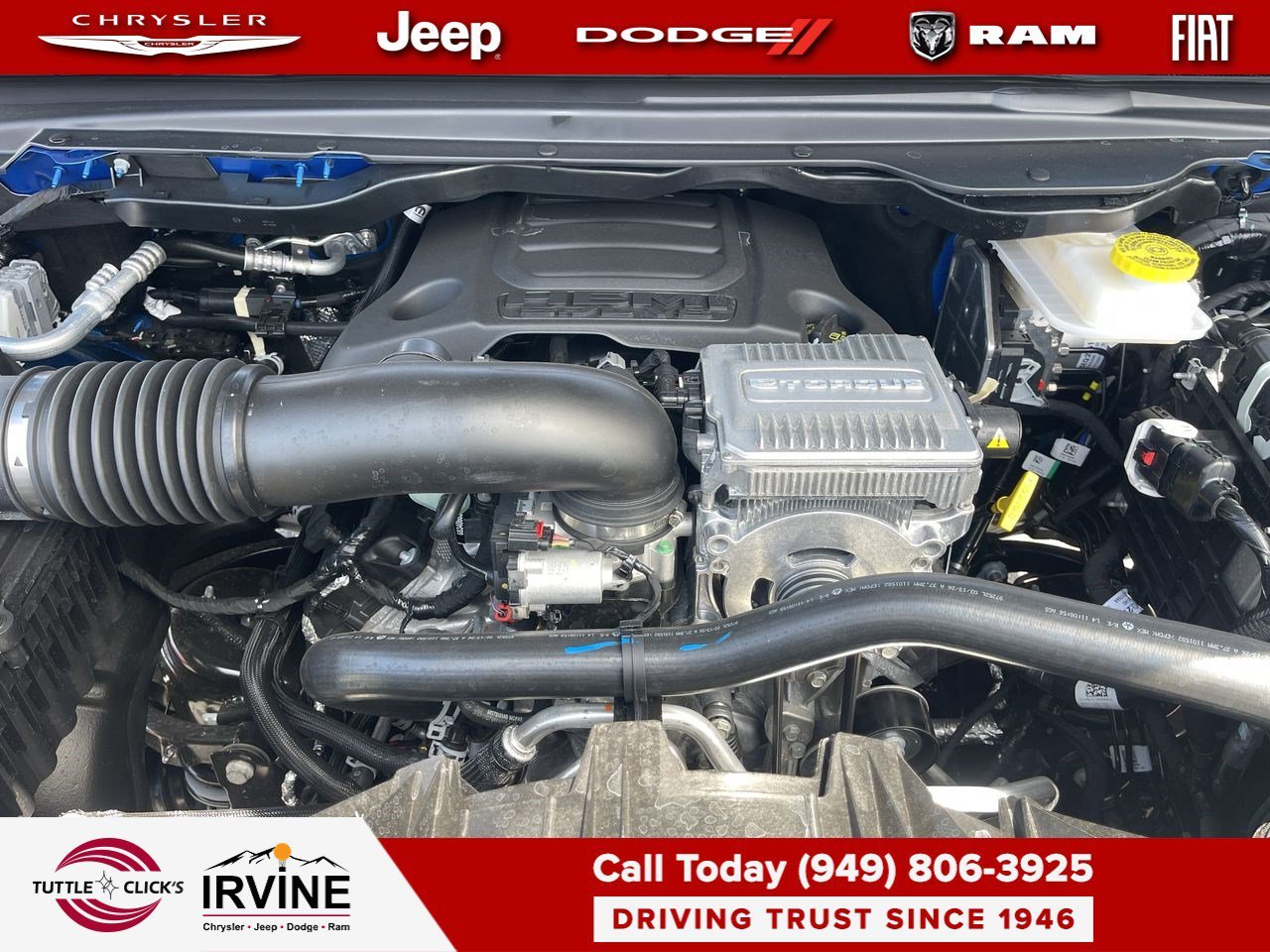New 2026 Hydro Blue Pearlcoat RAM Big Horn image 28