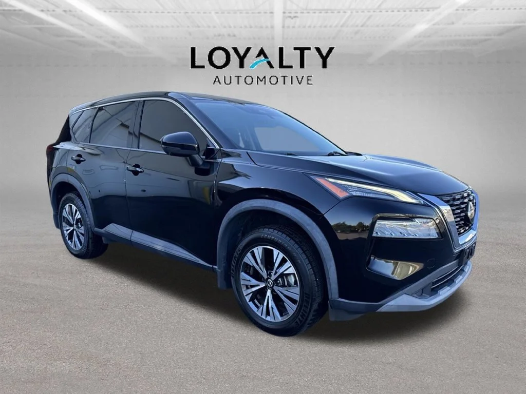 Used 2021 Black Nissan SV image 7