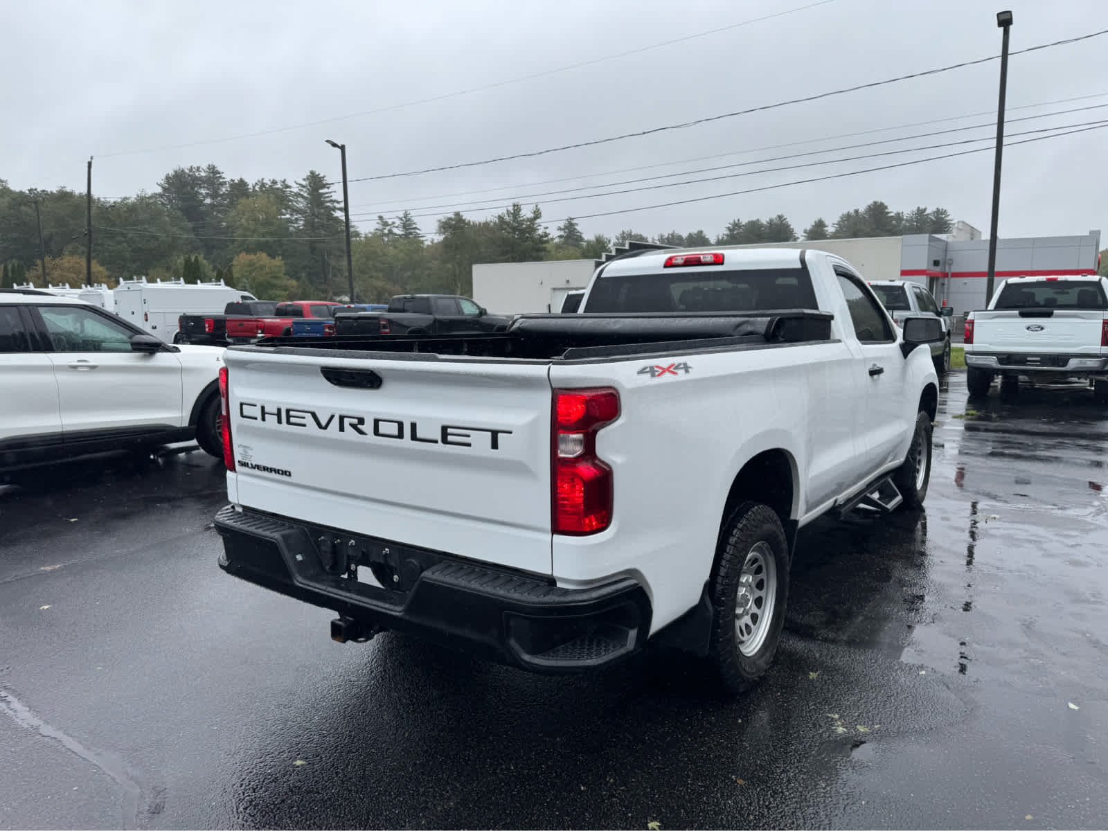 Used 2022 Summit White Chevrolet Work Truck image 6