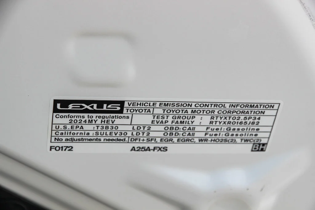 Certified Used 2024 White Lexus 350h Premium image 28