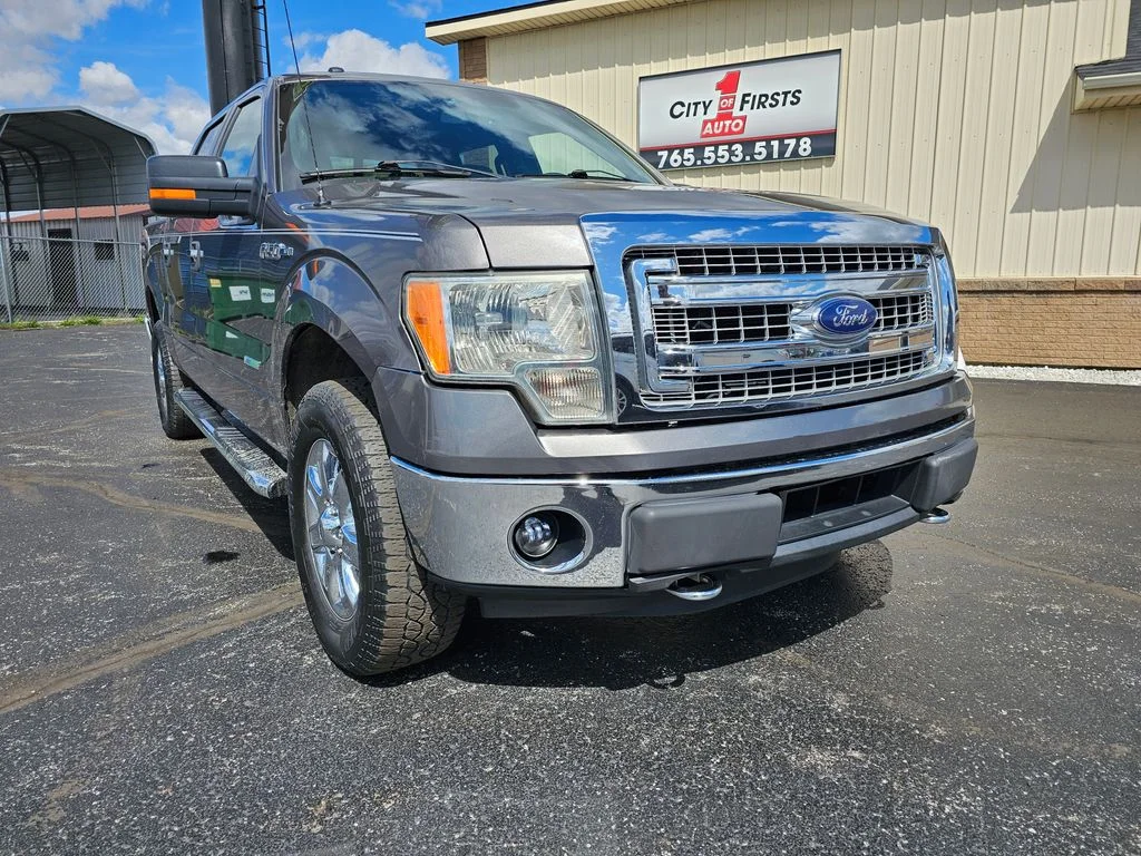 Used 2014 Ford F-150 XLT with VIN 1FTFW1ET9EFC06827 for sale in Tipton, IN