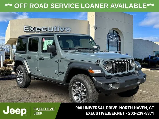 Used 2025 Gray Jeep Sport S image 1