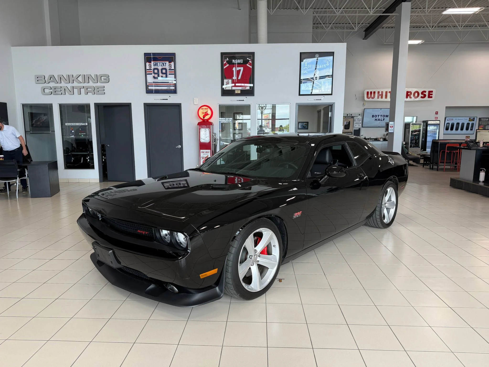 Used 2012 Black Dodge SRT8 392*470HP!!! | 6.4L HEMI | 6spd Manual | Nav | Htd Alcantara Seats | Sunroof | Htd Wheel image 2