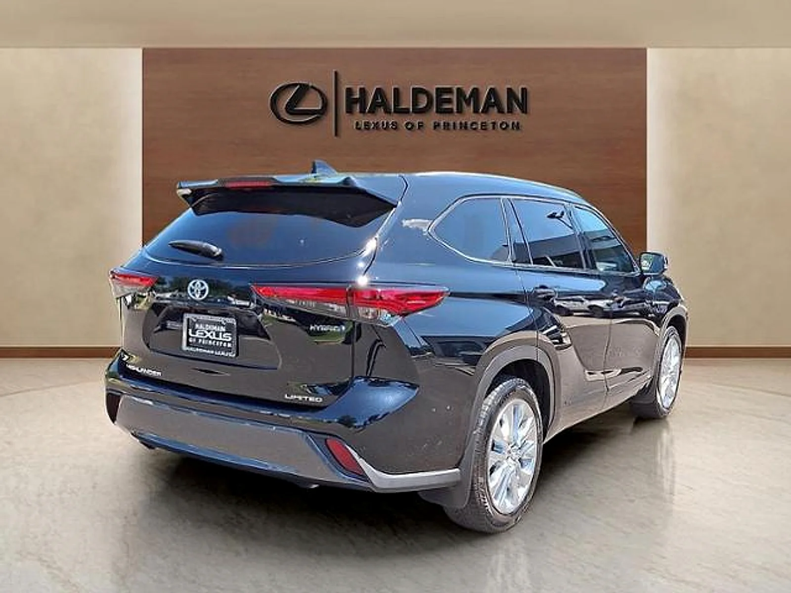 Used 2023 Midnight Black Metallic Toyota Hybrid Limited image 6