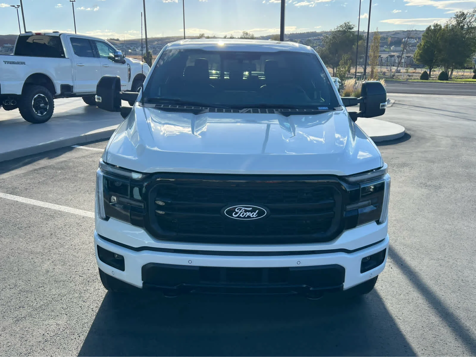 New 2026 Star White Metallic Tri-Coat Ford Lariat® image 3