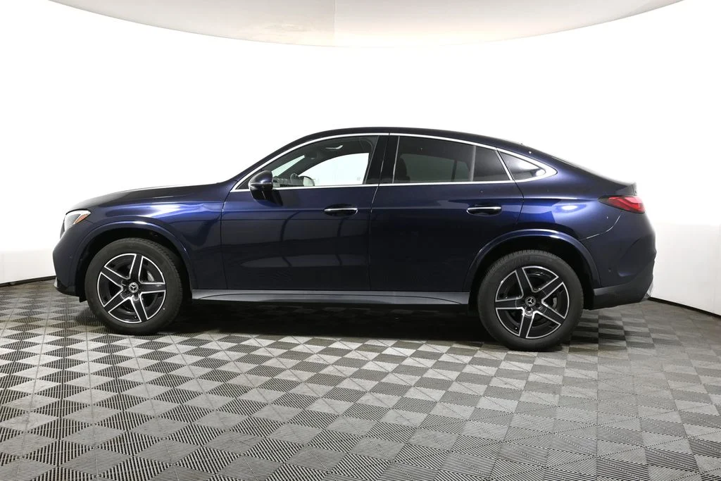 Certified Used 2024 Blue Mercedes-Benz GLC 300 Coupe image 2