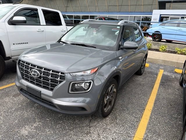 Used 2021 Galactic Gray Hyundai SEL image 1