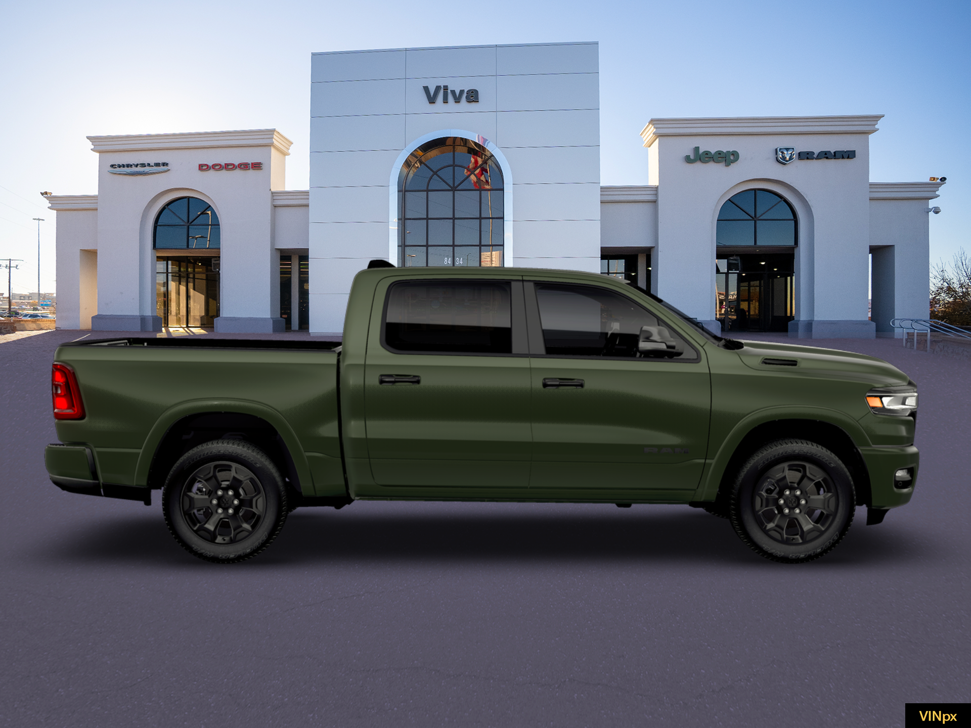 New 2026 Serrano Green Metallic RAM Big Horn/Lone Star image 9