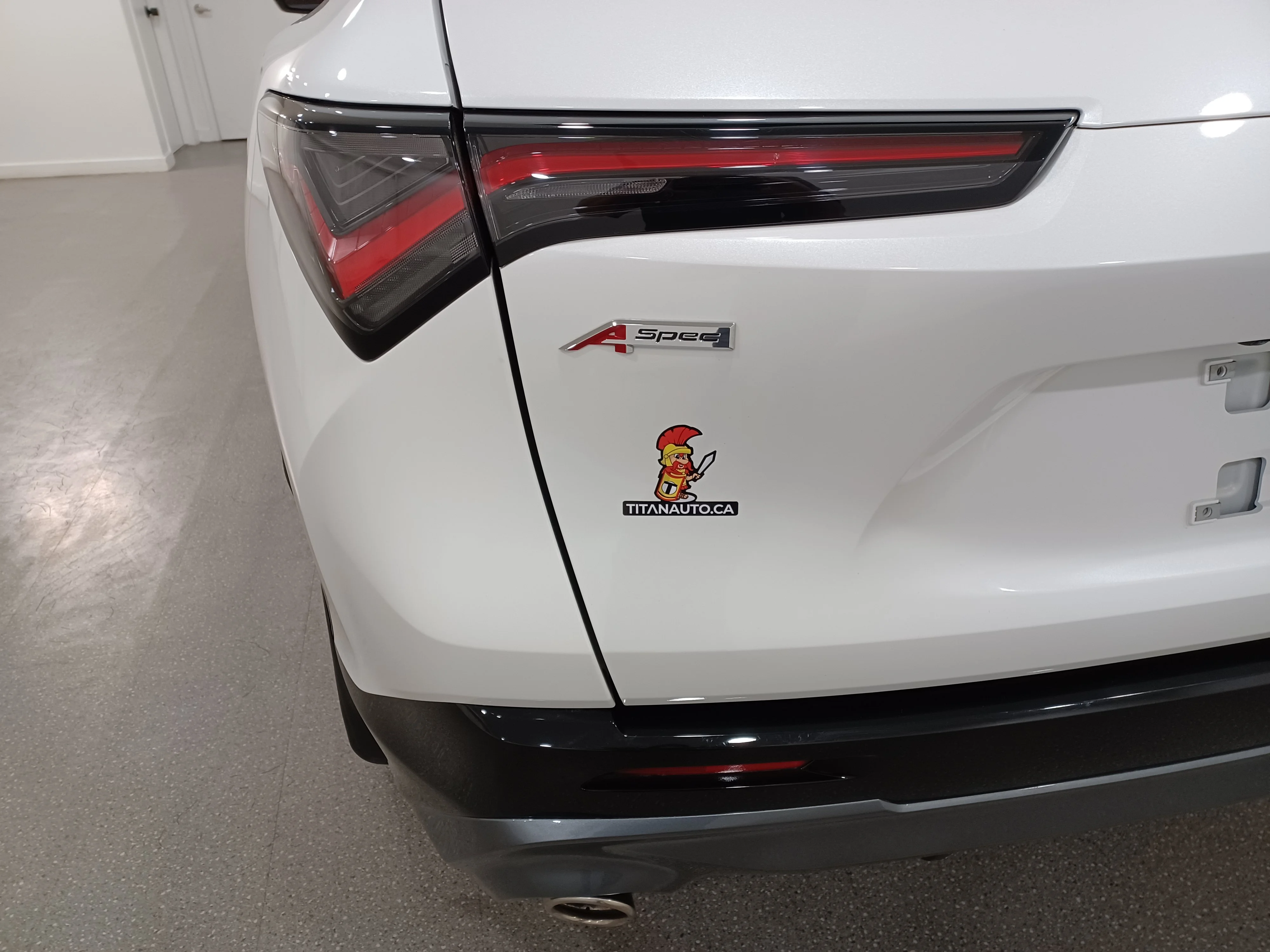Certified Used 2025 Platinum White Pearl Acura A-Spec AWD*Adaptive Cruise | Remote Start | Cooled Red Suede Seats | Pano Roof | Htd Wheel | CarPlay image 23
