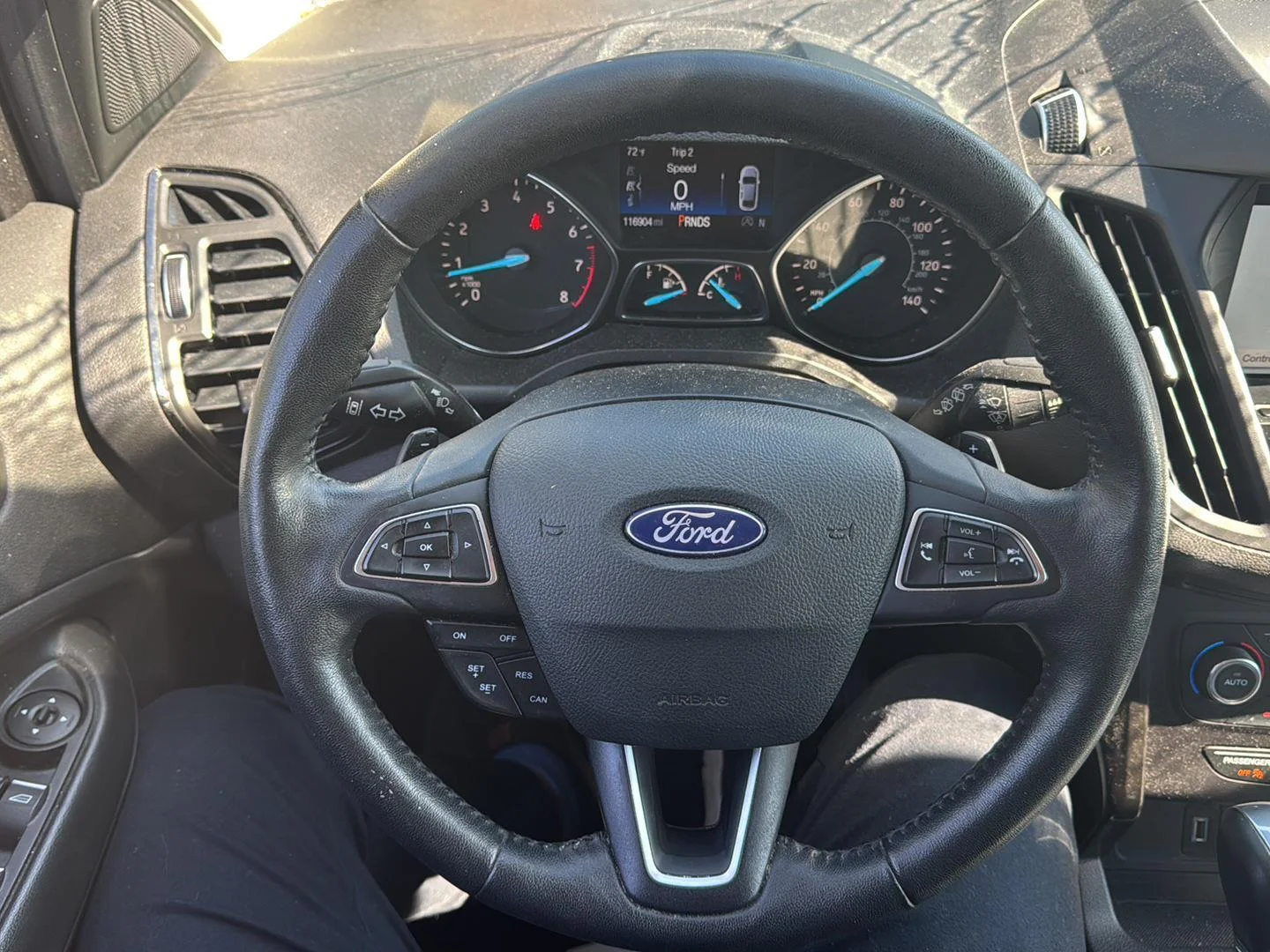 Used 2017 White Platinum Metallic Tri-Coat Ford Titanium image 10