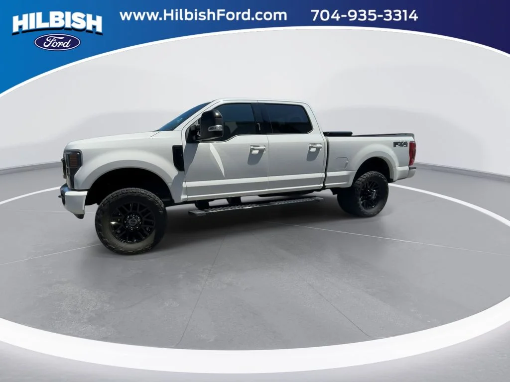 Used 2021 White Ford Lariat image 4
