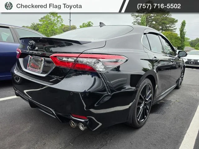 Used 2024 Midnight Black Metallic Toyota XSE V6 image 6
