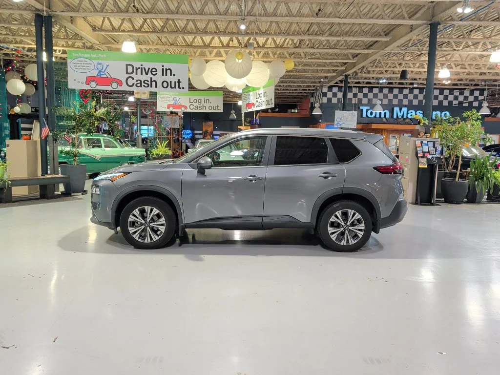 Used 2023 Gun Metallic Nissan SV image 12