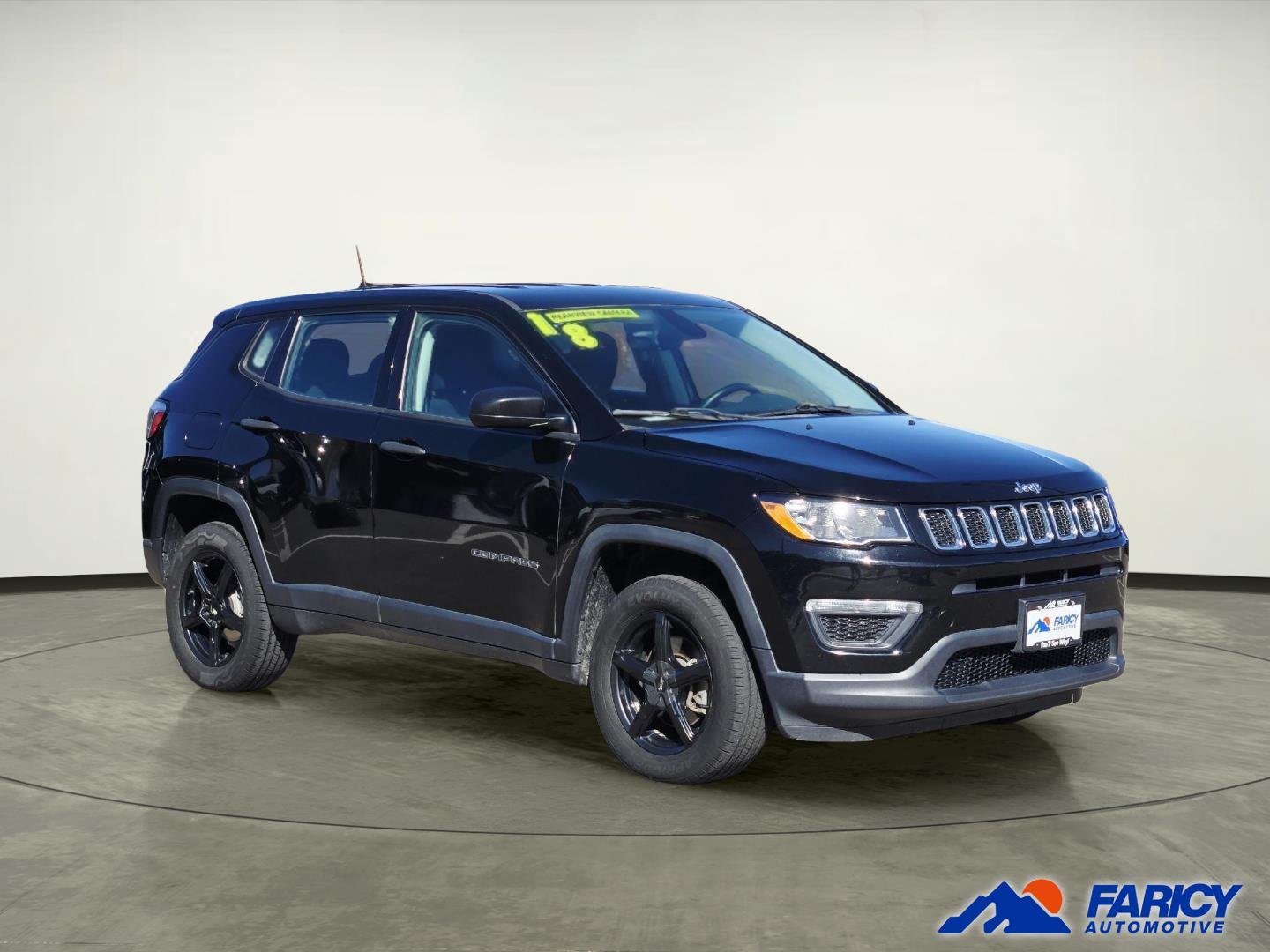 Used 2018 BLACK JEEP SPORT image 5