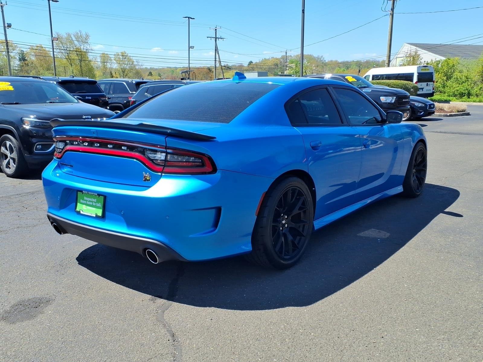 Certified Used 2019 Blue Dodge R/T Scat Pack image 8