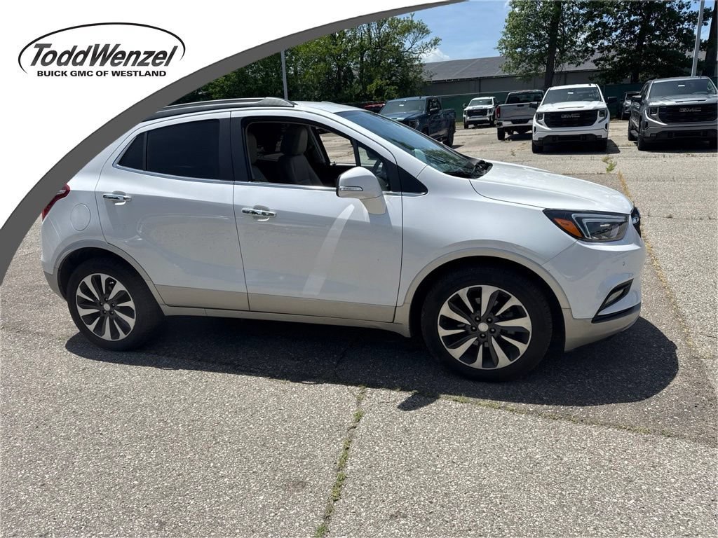 Used 2018 Includes (BQX) Satin Nickel Metallic lower exterior accent color, Paint code W733J. Buick Premium image 1