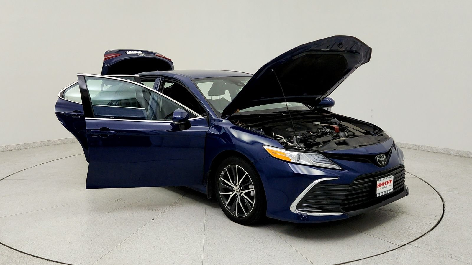 Used 2024 Blue Toyota XLE image 11