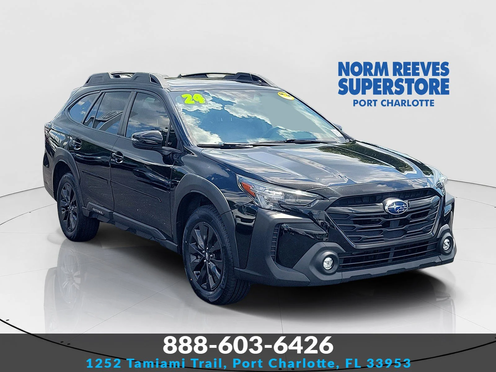 Used 2024 Crystal Black Silica Subaru Onyx Edition XT image 1