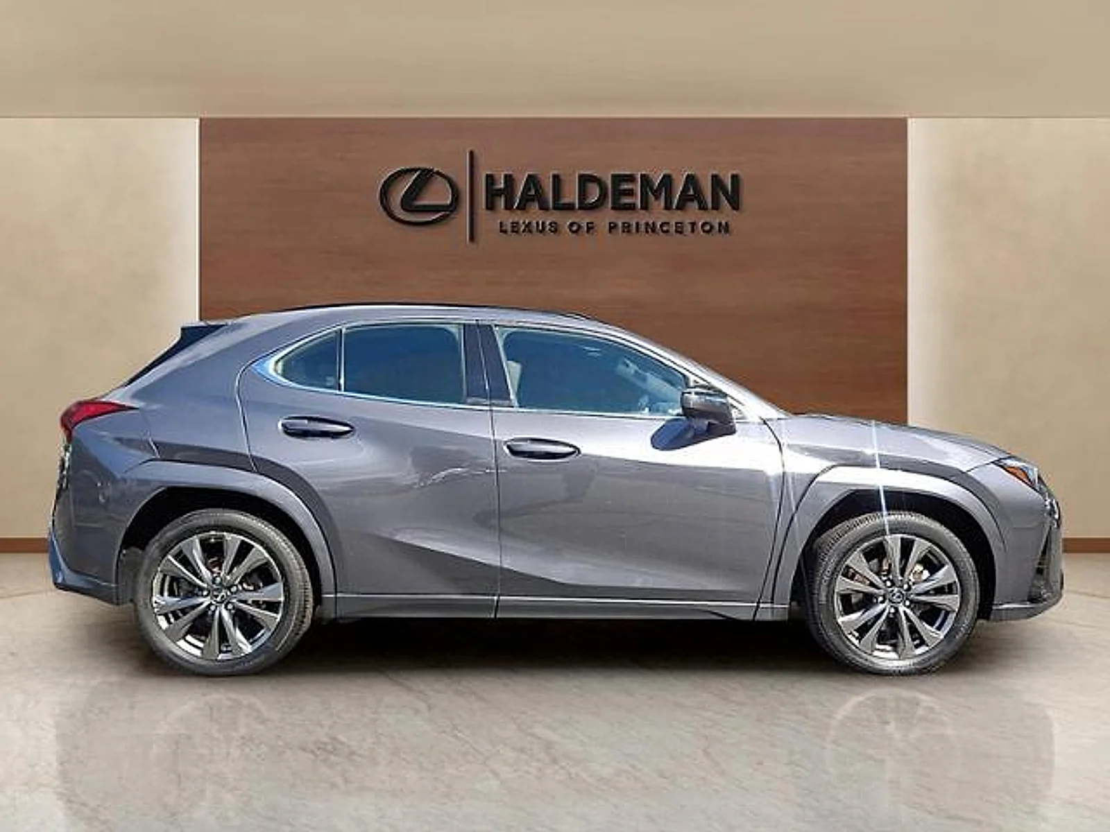 Certified Used 2024 Cloudburst Gray with Obsidian Roof Lexus F SPORT Design image 7