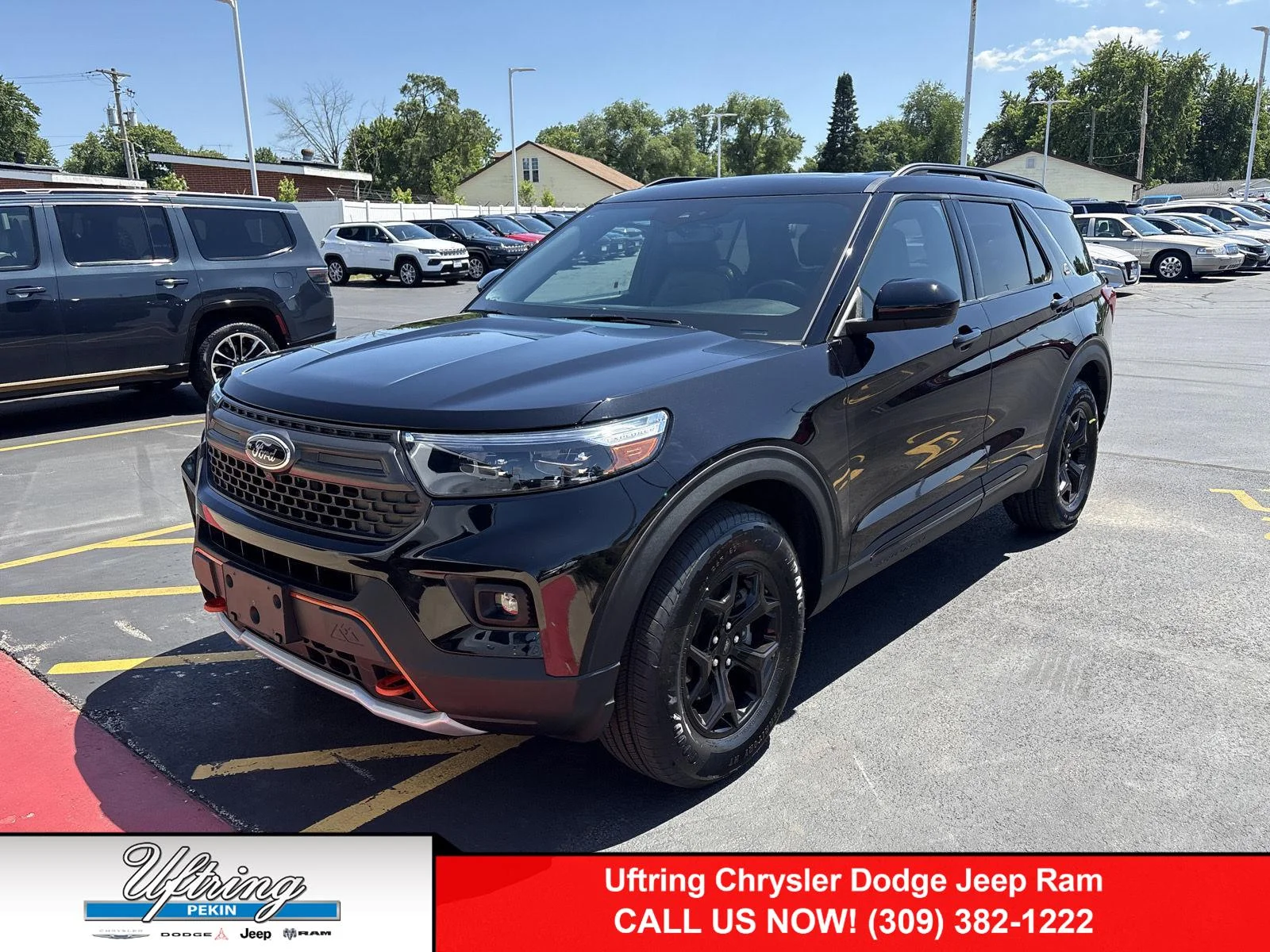 Used 2023 Agate Black Metallic Ford Timberline image 1