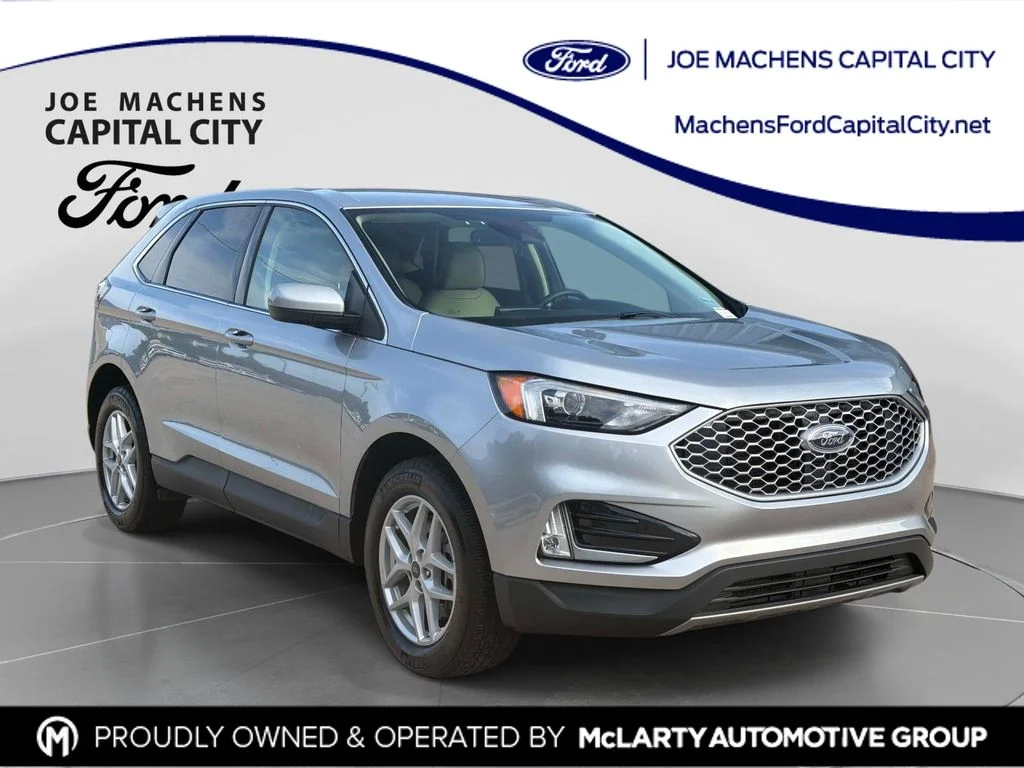 Used 2024 Iconic Silver Metallic Ford SEL image 1