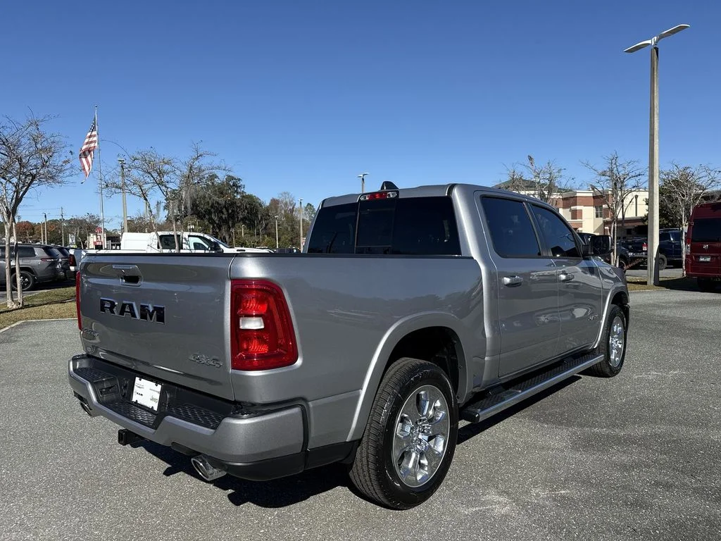 New 2026 Billet Silver Metallic Clear-Coat Exterior Paint RAM Big Horn/Lone Star image 3