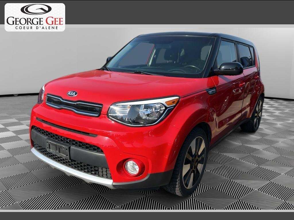 Used 2017 Inferno Red w/Black Roof Kia + image 1