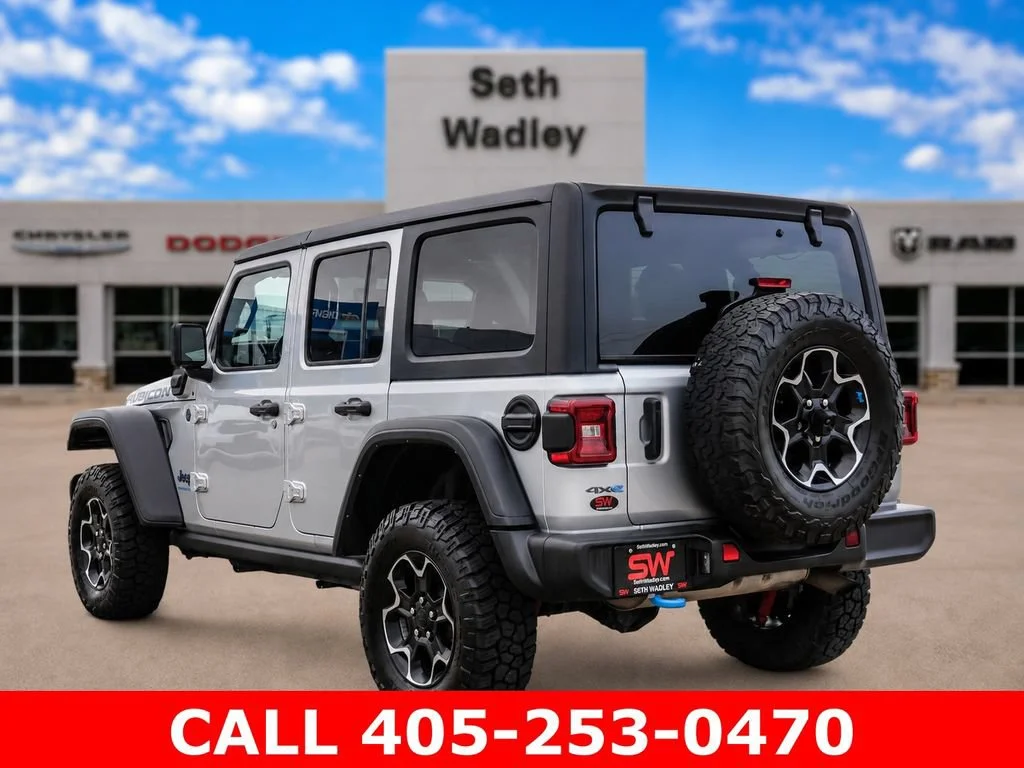 Used 2023 Silver Jeep Rubicon 4x4 image 5