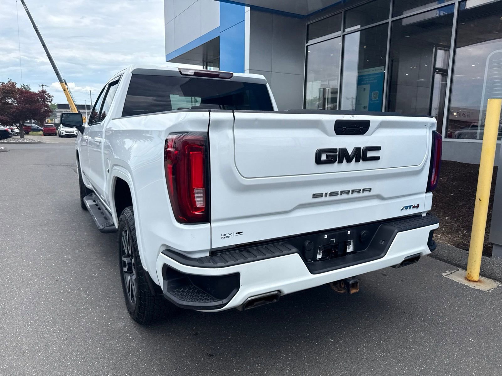 Used 2021 Summit White GMC AT4 with Trailering Package image 8