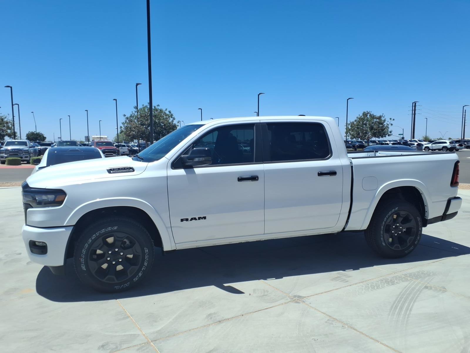 New 2026 Bright White Clear-Coat Exterior Paint RAM Big Horn image 3