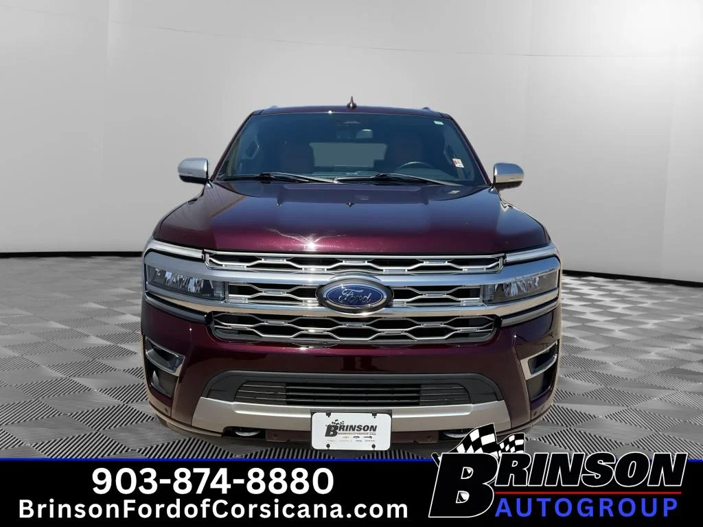 Used 2024 Jewel Red Metallic Ford Platinum image 2
