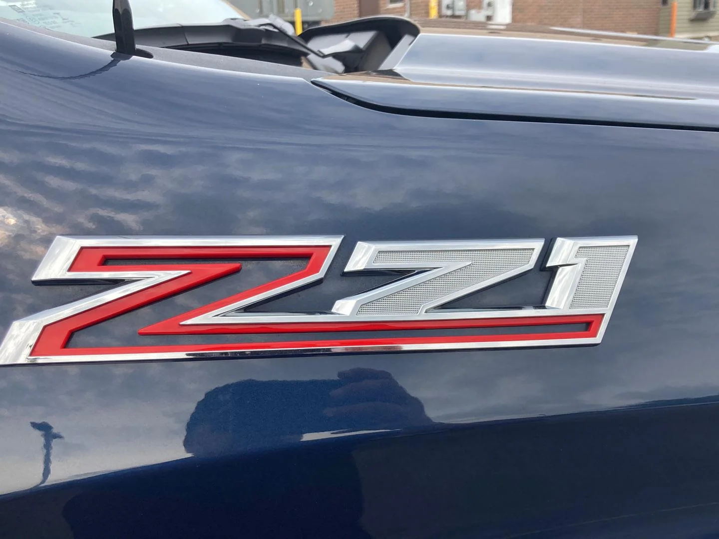 Used 2021 NORTHSKY BLUE METALLIC Chevrolet Custom Trail Boss image 10