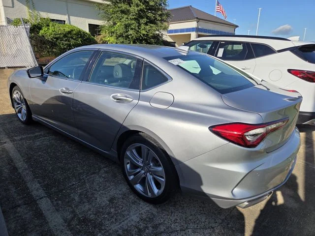Used 2023 Lunar Silver Metallic Acura TECH image 5