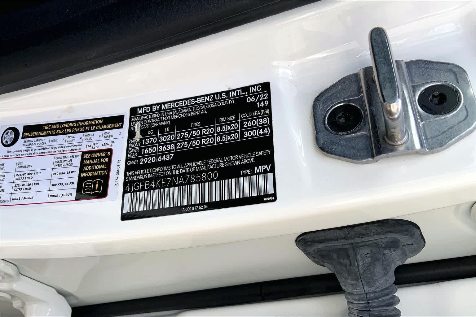 Used 2022 Polar White Mercedes-Benz GLE 350 image 33