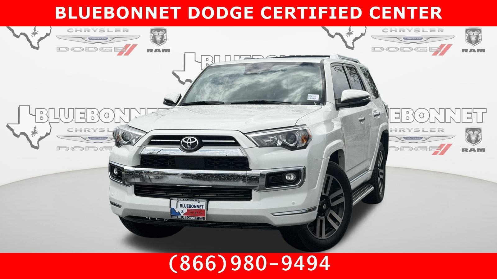 Certified Used 2022 White Toyota Limited image 1