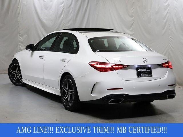 Certified Used 2023 Polar White Mercedes-Benz C 300 image 9
