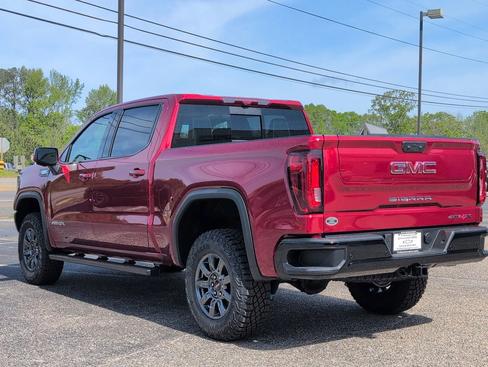 New 2026 Volcanic Red Tintcoat GMC AT4X image 3